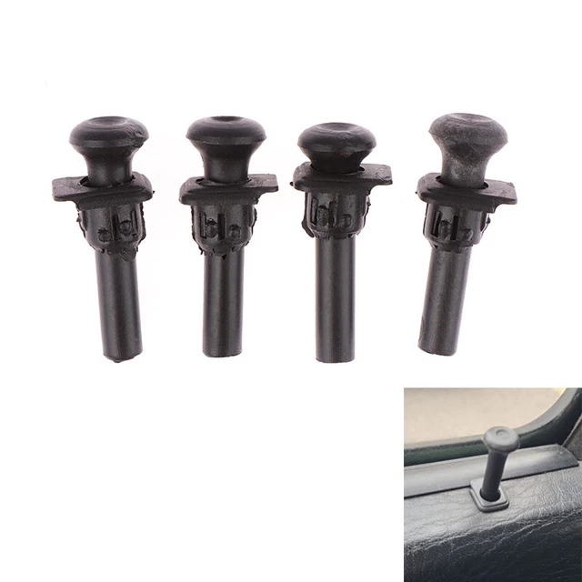 4 Set Manopole di Serratura Porta Auto 191837187 Ricambio Accessori Auto ~^