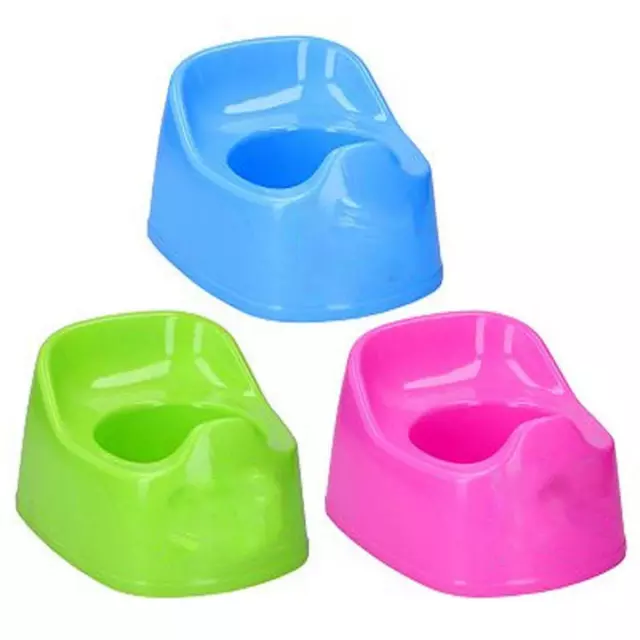 3 x First Steps Plastic Premium Portable Potty for Baby & Toddler Potty Training