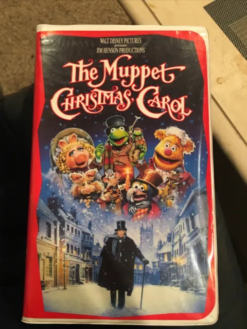 The Muppet Christmas Carol (VHS, 1993) Walt Disney/Jim Henson Productions!