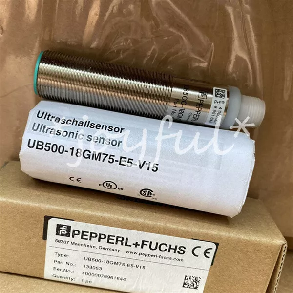 1PCS Pepperl+Fuchs UB500-18GM75-E5-V15 ultrasonic sensor P+F Brand new