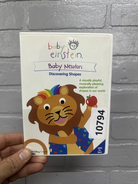 BABY EINSTEIN BABY Newton Discovering Shapes DVD Complete w