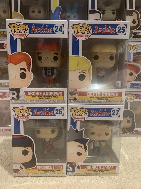 FUNKO POP! Comics Archie Complete Set 24,25,26,27 In protectors $60.00 ...