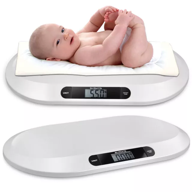 Babywaage Kinderwaage Stillwaage Waage Neugeborene Tierwaage digital bis 20Kg