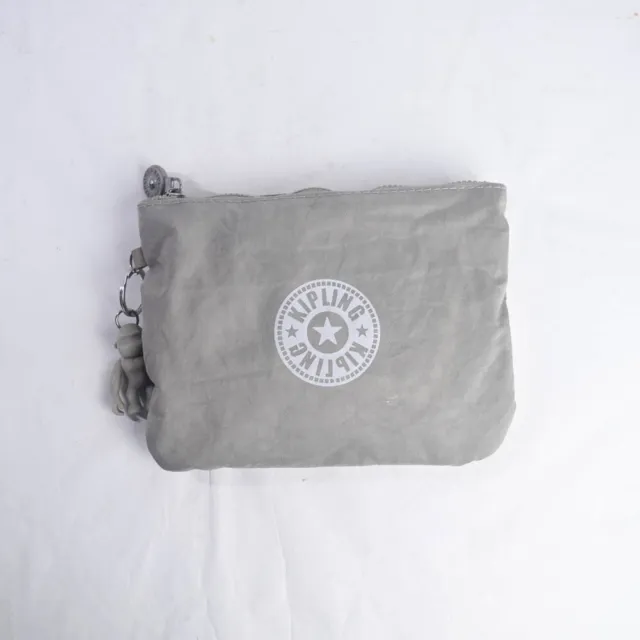Kipling x Eva Airlines Gray Gorilla Travel Zip Pouch Cosmetics Bag Essentials