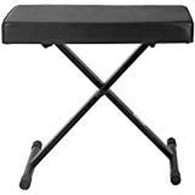 KEYBOARD BENCH XStyle Height Adjustable Piano Bench Black Padded
