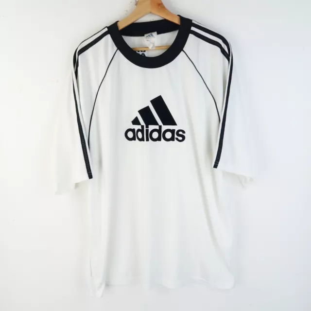 Vintage Adidas 90'S Football Shirt Retro SZ XXL (M740)