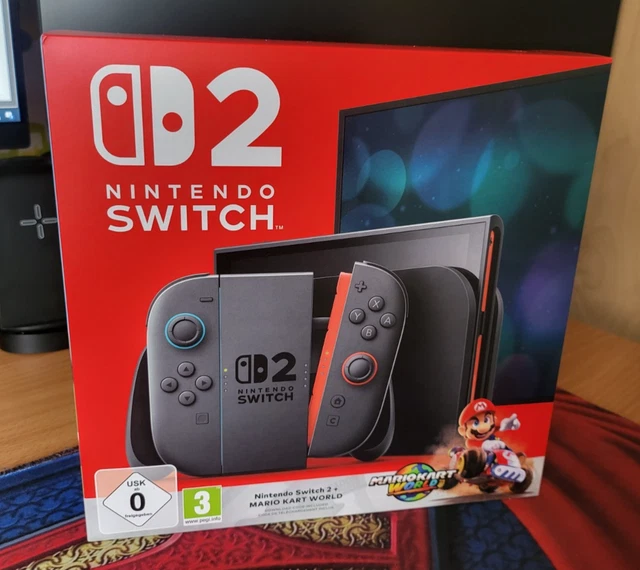 NINTENDO SWITCH 2 - Mario Kart World Bundle - Brand New Sealed! £464.00 ...