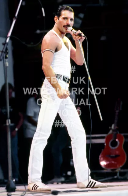 FREDDIE MERCURY PHOTO Live Aid 1985 Unique Tint Queen Image Unreleased 12 Inchs EUR 16 82 PicClick IT