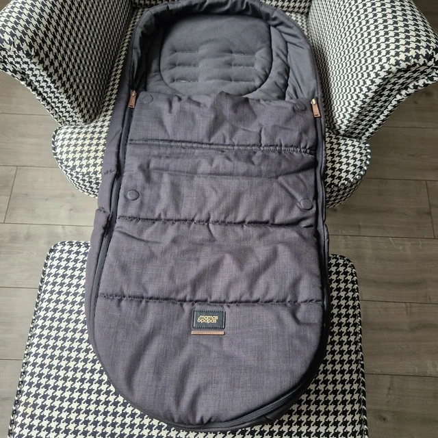 Mamas & Papas Pram Flip XT3 Cosytoes Footmuff Ocarro  XT2 BLACK COPPER **clean**