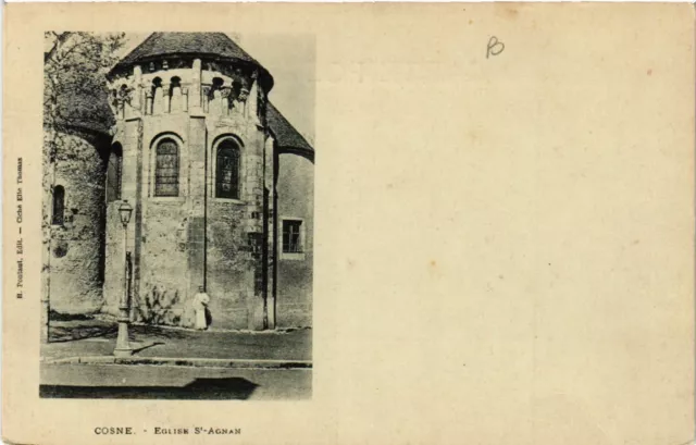 CPA AK COSNE - Église St-Agnan (456598)