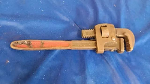 Vintage  12" inch Adjustable Pipe Wrench Drop Forged Steel