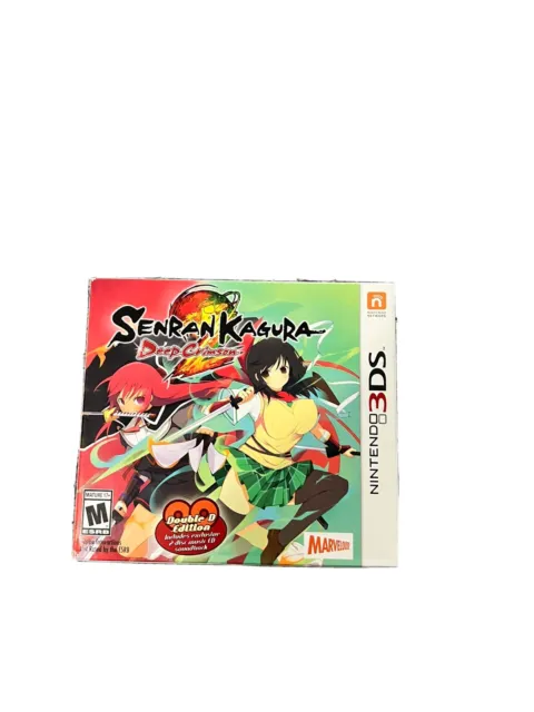 Senran Kagura 2: Deep Crimson -- Double D Edition (Nintendo 3DS, 2015)