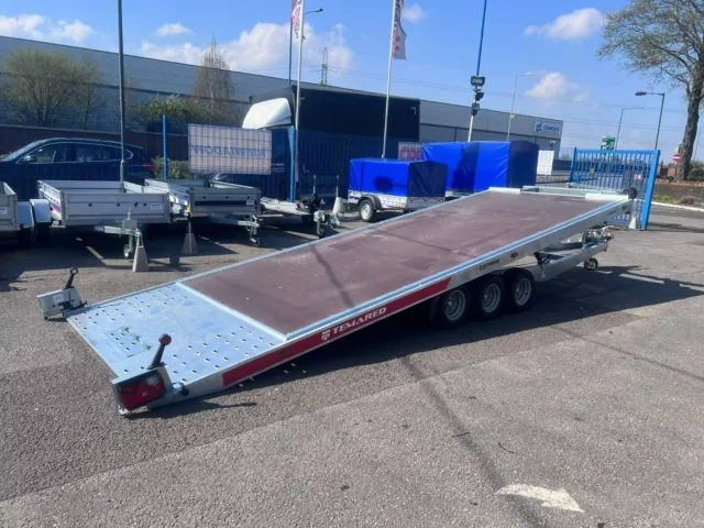 HYDRAULIC TILT 20ft x 6.9ft  6m x 2.1m Car Transporter Trailer 3500kg 5583+vat 2