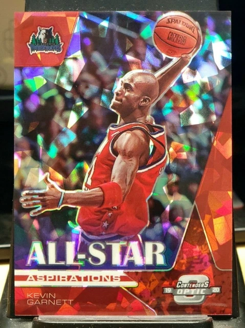 2019-20 Contenders Optic All-Star Aspirations Red Cracked Ice Kevin Garnett #7