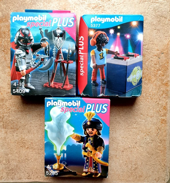 Lot PLAYMOBIL SPECIAL PLUS - 3 Boîtes (4780, 5296, 5382) Pour Enfants Dès 4 Ans