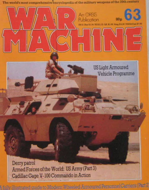 War Machine magazine Issue 63 Modern Wheeled Armoured Personnel Carriers part 2