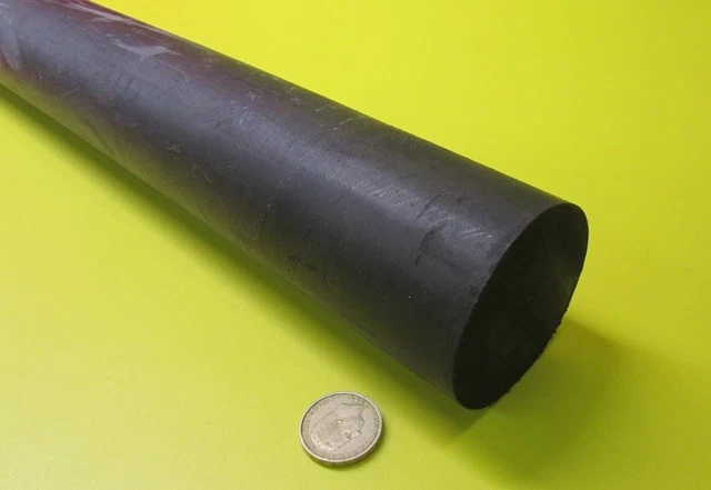 Neoprene Rod, 75A, Black 2 1/2" Dia. x 36" Length- 2