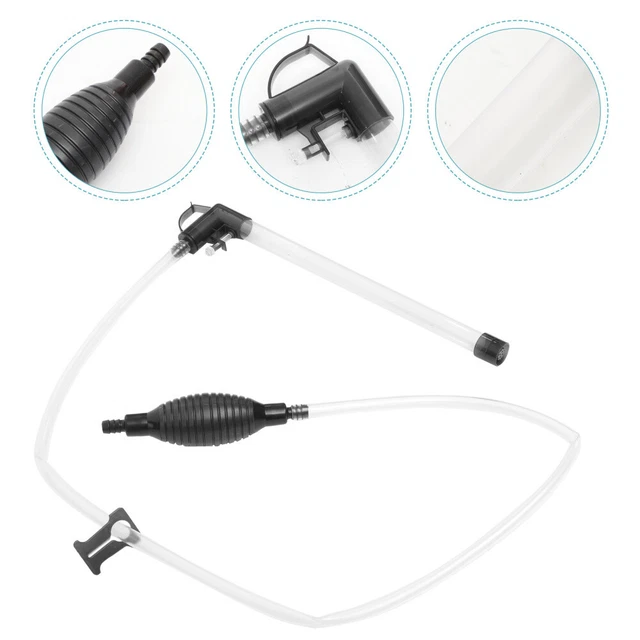 Limpiador de vacío limpiador de vacío para tanque de peces accesorios para tanque de peces PVC