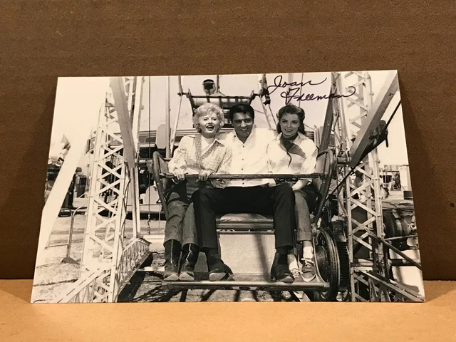 JOAN FREEMAN Authentic Hand Signed Autograph 4x6 Photo - BEAUTIFUL ACTRESS