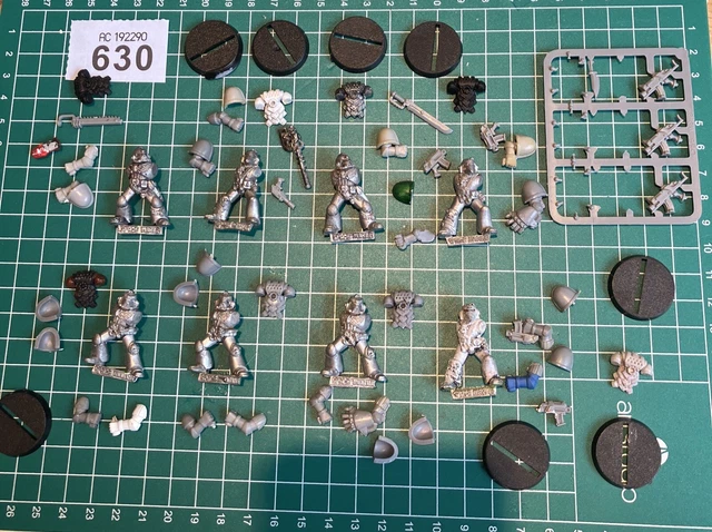 8 Death Company Marines Warhammer 40K - Blood Angels - Figurines Métal Occasion