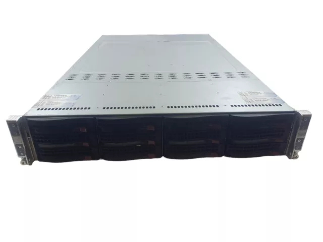 SuperMicro SuperServer 6026TT-BTF 12-Bay 4x X8DTT-HF+ Nodes 8x E5645 32GB RAM