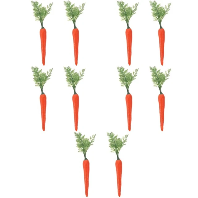 2 pz giochi di verdure carote ornamenti appesi