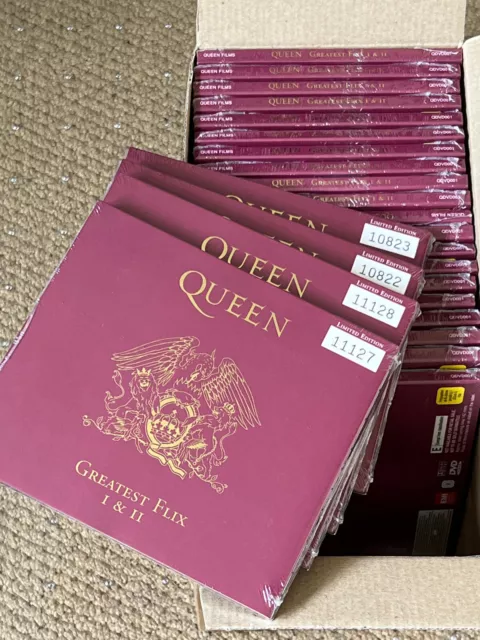 Queen Greatest Flix I & II DVD