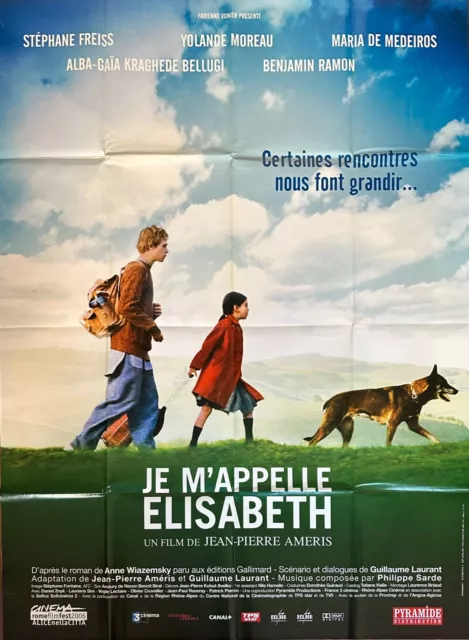 Affiche Cinéma JE M'APPELLE ELISABETH 120x160cm Poster / Jean-Pierre Améris
