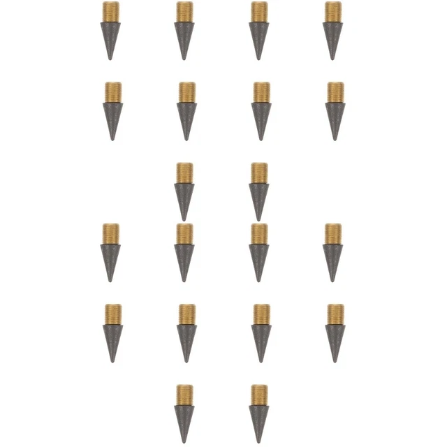 20 Pcs Pencil Replacement Tips Metallic Pencils No Pin Drawing