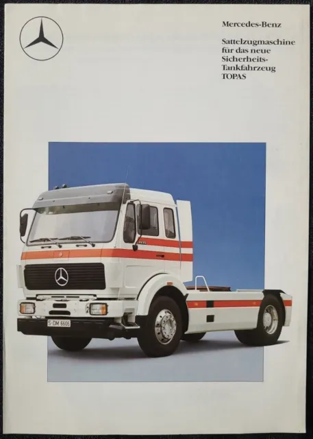 Mercedes 1935 TOPAS NG Prospekt/brochure/folleto/opuscolo/broszura/broschyr 1987