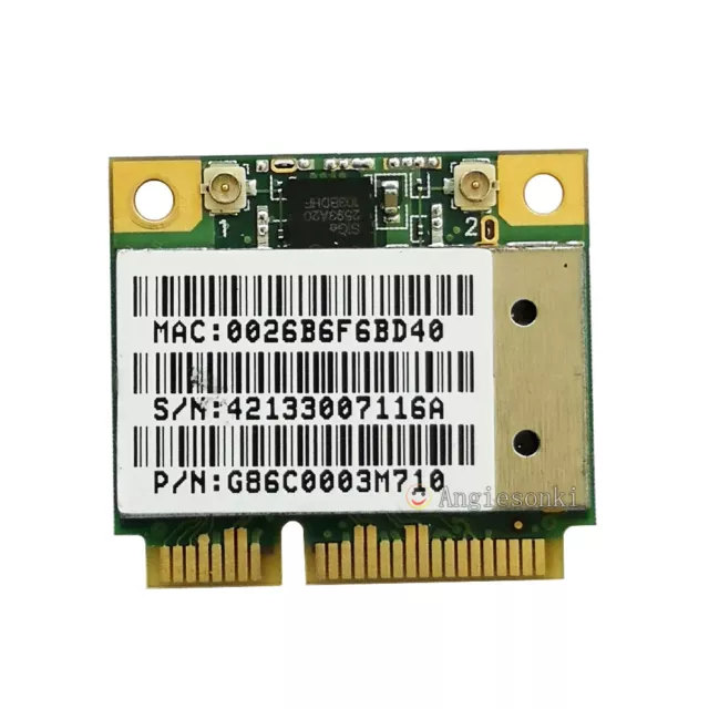 Atheros AR9280 AR5BHB92 Half size mini PCI-E Wireless WIFI Wlan card ROS UBNT