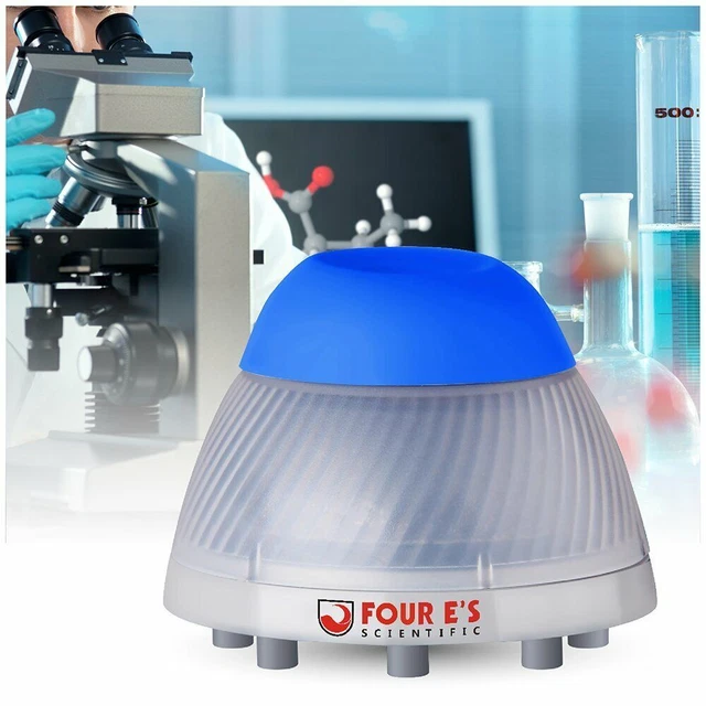 Four E'S Mini 3000RPM Vortex Mixer Touch Function Chemical Lab Mixing Shaker USA