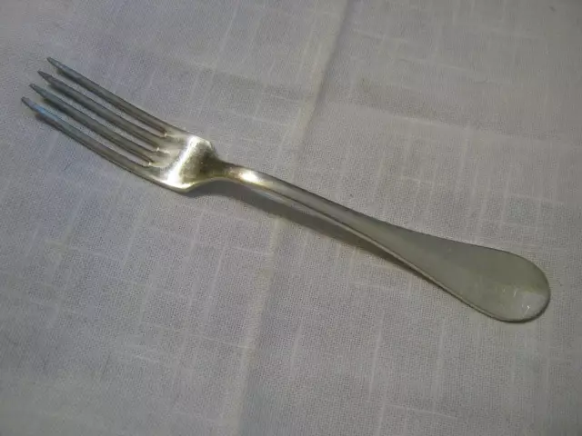 CHRISTOFLE France OC Trademark 21mm Dinner Fork, FIDELIO PATTERN, No Initials