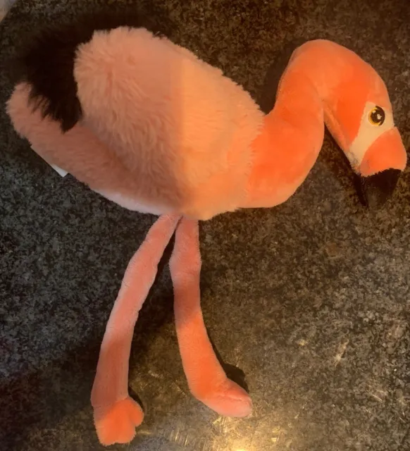 ZSL - Pink Flamingo - 🦩 Soft Cuddly Toy. ZSL Wildlife Imported By Keel toys