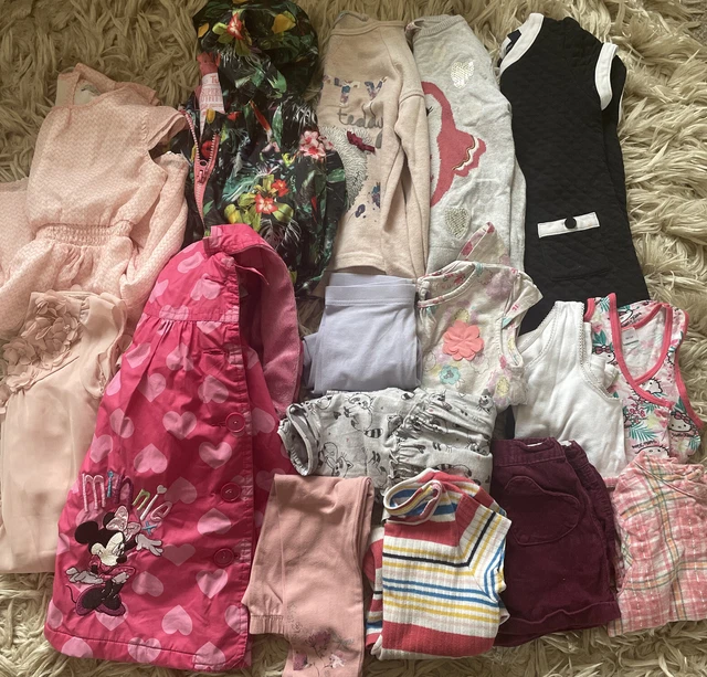 Pacchetto vestiti ragazze 3-4 anni autunno abiti invernali maglioni giacche leggings