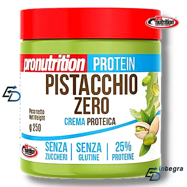PRO NUTRITION Pistacchio Zero 250g Crema Proteica senza Zuccheri