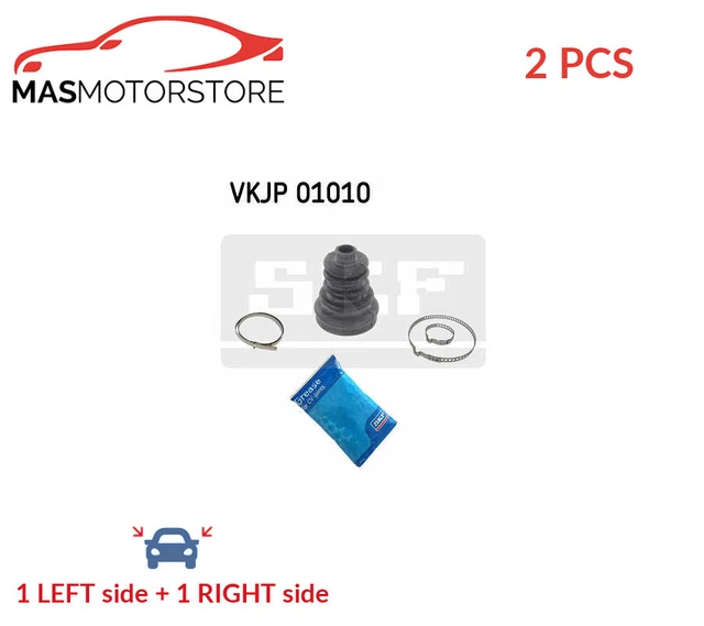 CV JOINT BOOT Kit Pair Wheel Side Front Skf Vkjp 01010 2Pcs P New Oe