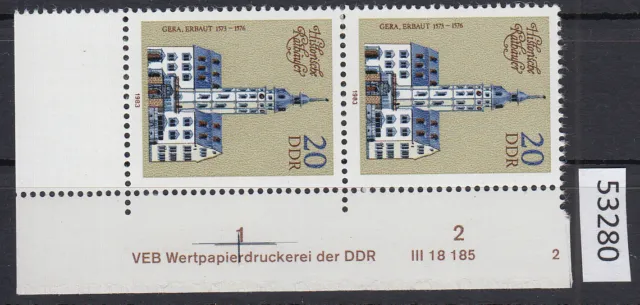 DDR 1983, Mich.-Nr.: 2776  ** DV FNr. 2