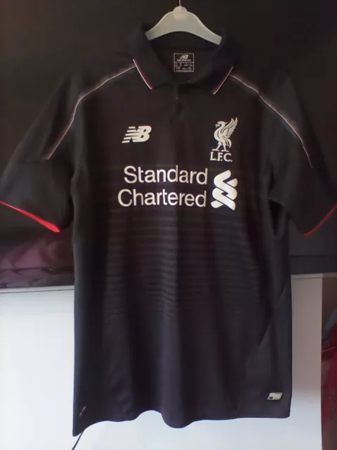 Mens New Balance Liverpool Third football shirt 2015 - 2016 Size M