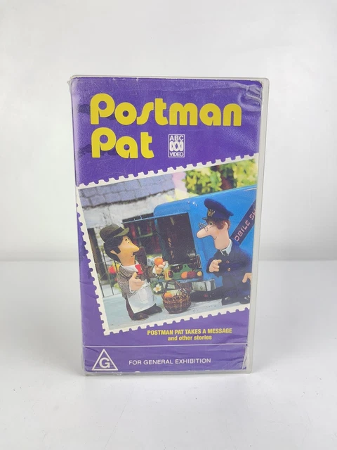 POSTMAN PAT - Takes A Message And Other Stories VHS 1992 - ABC PAL $19. ...