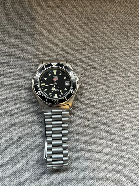 TAG HEUER 973.006F 2000 Professional Full Size In Very Good Condition Serviced 330.00 PicClick UK