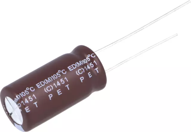 Elite Elko Low ESR  ED1E472MNN1640P 4700uF 25V 16x40 RM7,5 105° 13mΩ [2 pcs] #BP