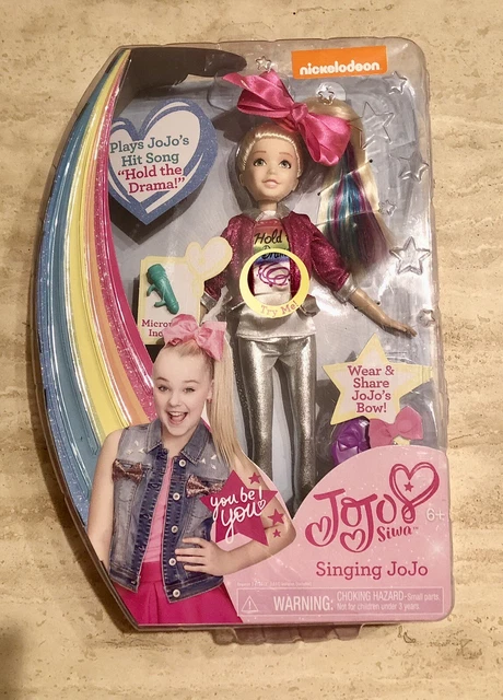 NICKELODEON JOJO SIWA Singing Action Figure Toy Doll 9.43