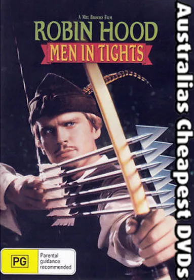 Robin Hood - Men In Tights DVD NEW,  REGION ALL