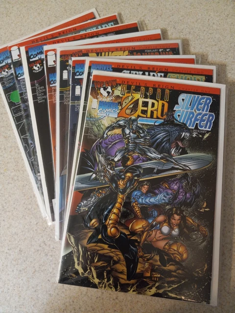 Devil's Reign # 1 2 3 4 5 6 7 8 Complete Series Marvel Image Top Cow VF/NM