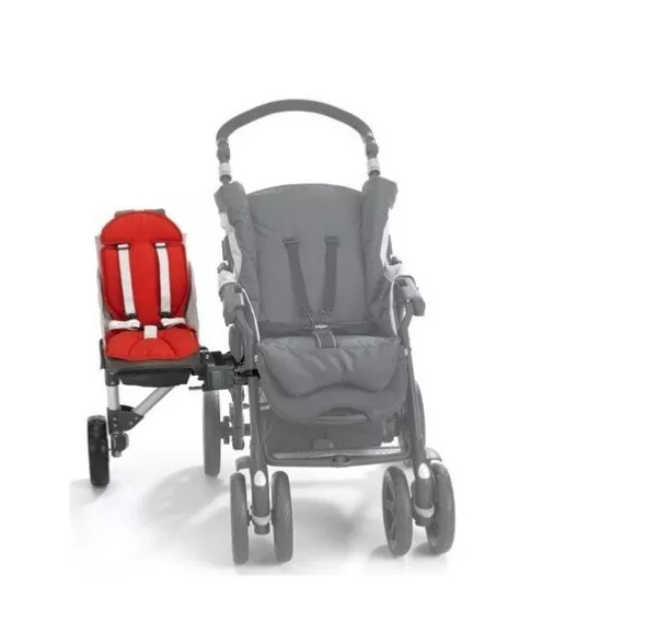 Revelo Buggypod revestimiento de asiento confort para buggypod y buggpod io en rojo 2