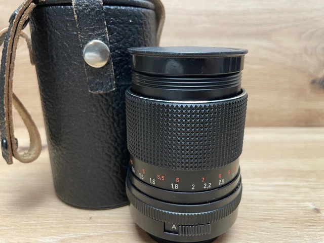 Carl Zeiss Jena DDR electric MC Sonnar 135mm 1:3.5 M42 5153