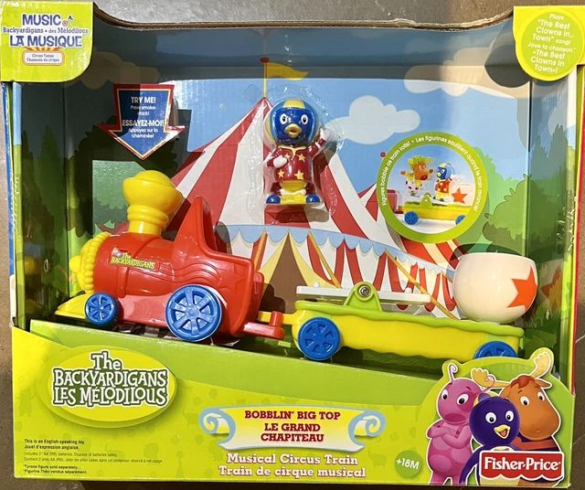 Backyardigans Mario Train BACKYARDIGANS TOY TRAIN Bobblin Big Top Musical Circus Pablo Nick Jr ...