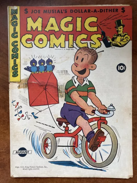 Magic Comics #61 David McKay Publications 1944 GD