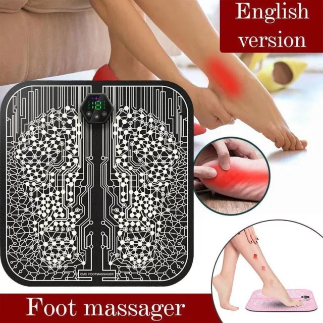 sanguine Masseur de pied EMS Masseur d'impulsion Tapis de massage des pieds